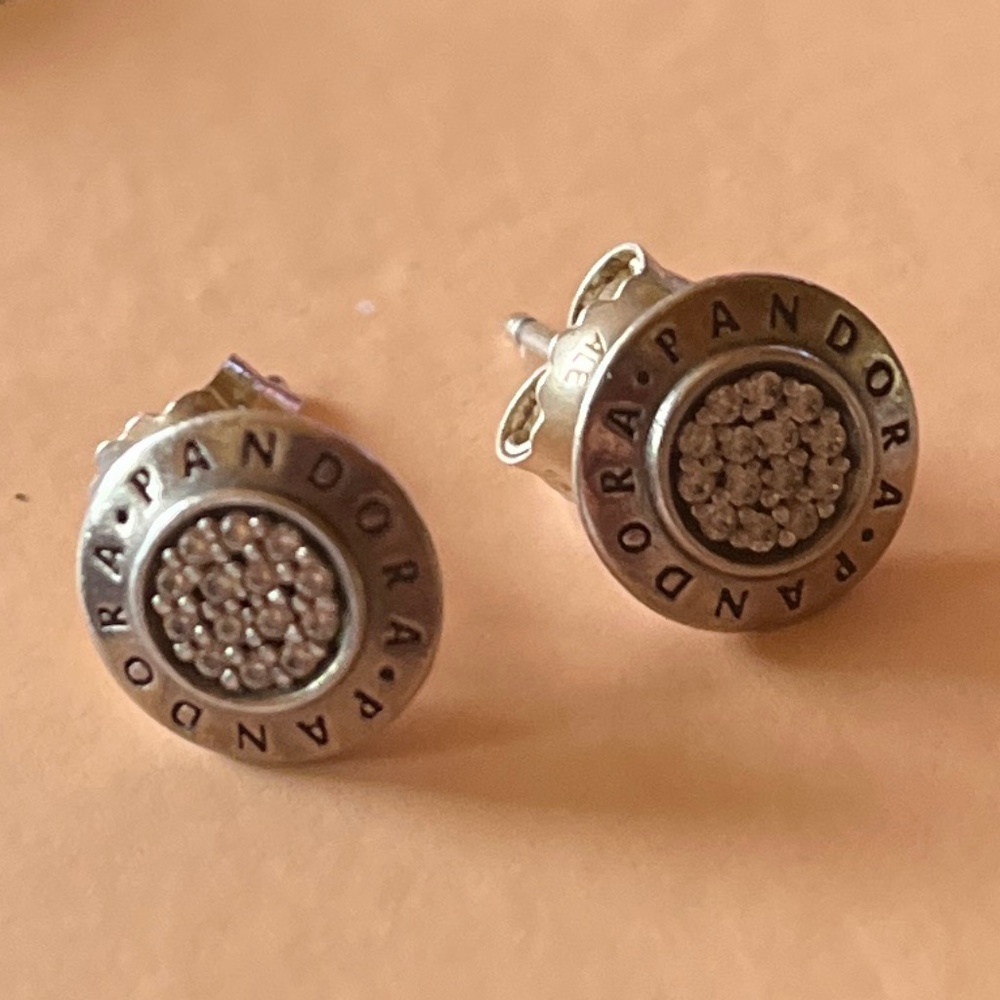 Pandora stud earrings